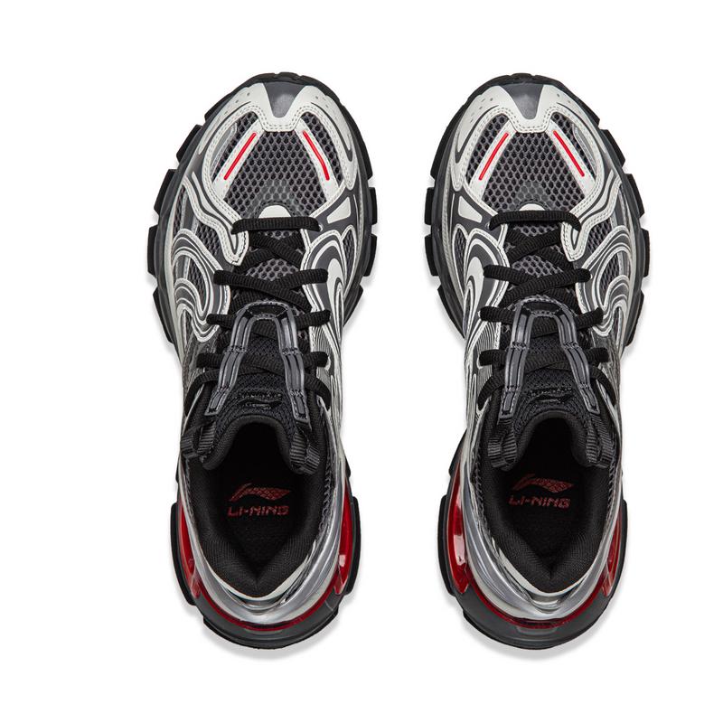 Li Ning Lijun BOW Comfortable Fashion Shock Absorbing Durable Low Top Casual Shoes Unisex Casual Shoes AZGV253-3