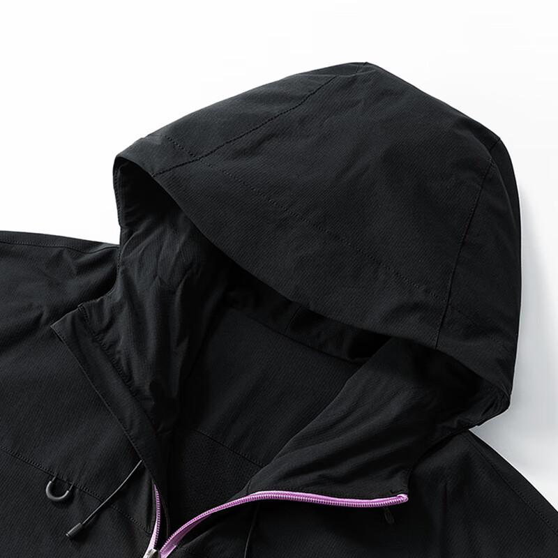 Mark Fairwhale Men's Hooded Color-Block Zipper Jacket