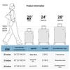 OIWAS Dry-Wet Separation Travel Luggage