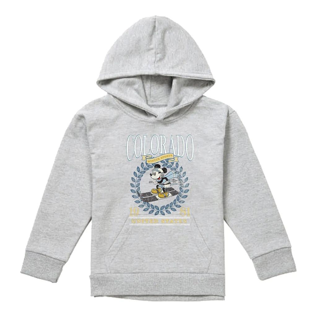 Mickey mouse Childrens/Kids Colorado Ski Heather Hoodie