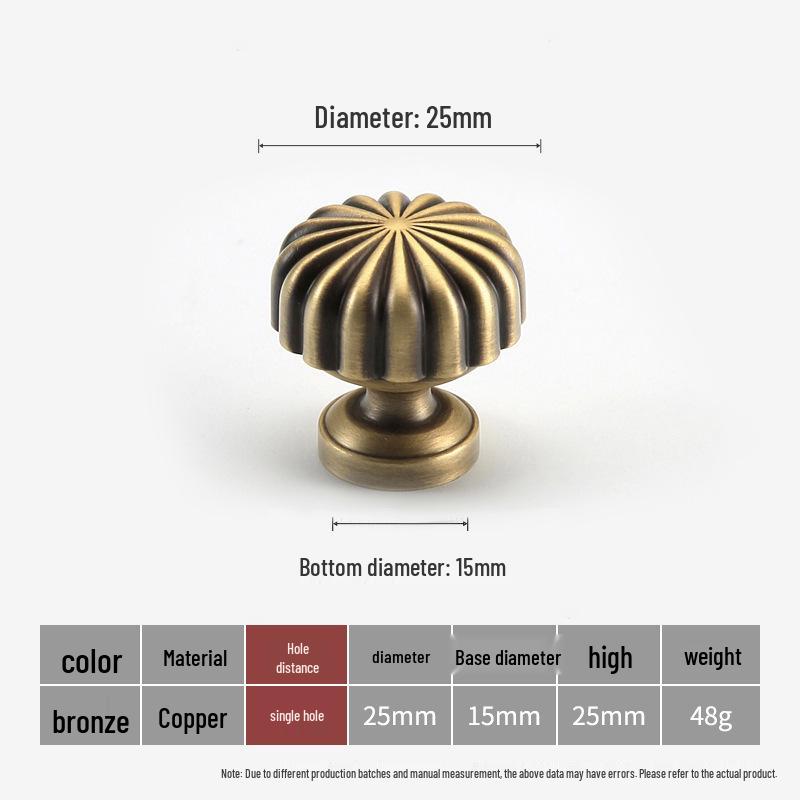 American Brass Retro Wardrobe Handle In Antique Bronze for Cabinets and Drawers