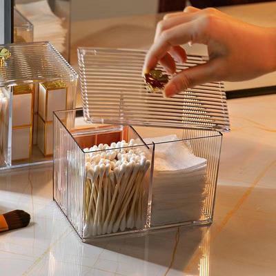Clover Multi-Purpose Cotton Swab and Jewelry Desktop Organizer