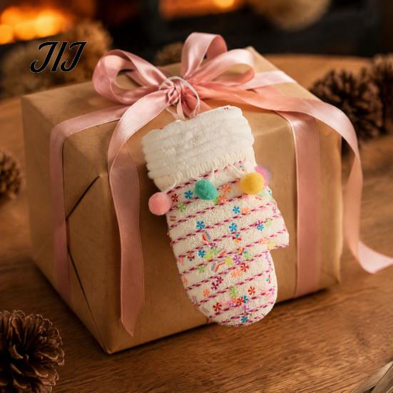 Striped Cane Ornaments Christmas Foam Ornament, Large Candy Lollipop Gingerbread Gift Box Man Pendant Set Hanging Decoration for Xmas Tree,