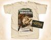 Teenage Monster TShirt Vintage Natural Color Men's TShirt DTG Digital Print SIZES S M L XL 2XL 3XL 4XL 5XL