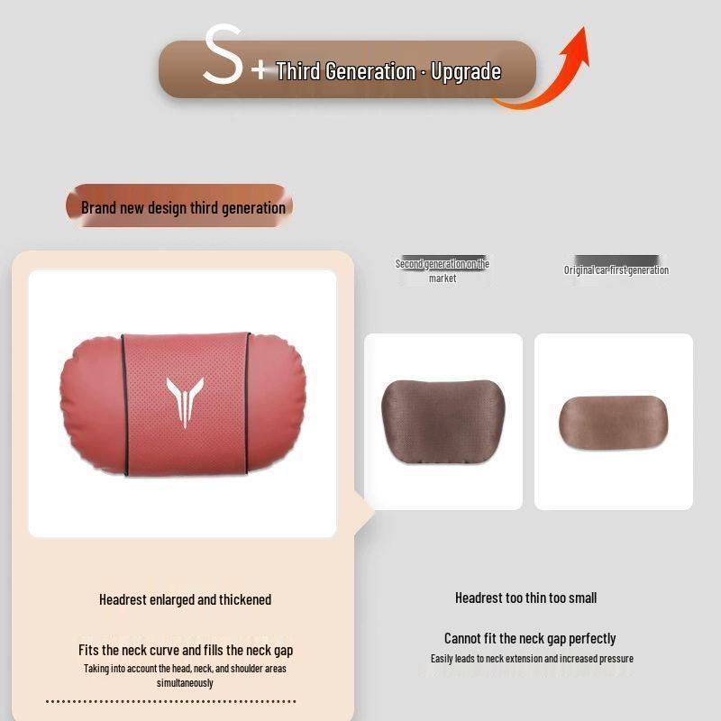 Lantu Dreamer PHEV Headrest & Lumbar Neck Support Pillow Set