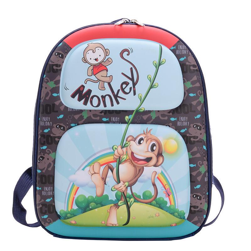 Süßer Cartoon-Nylon-Rucksack für Kinder mit entzückenden Tiermotiven für die Schule