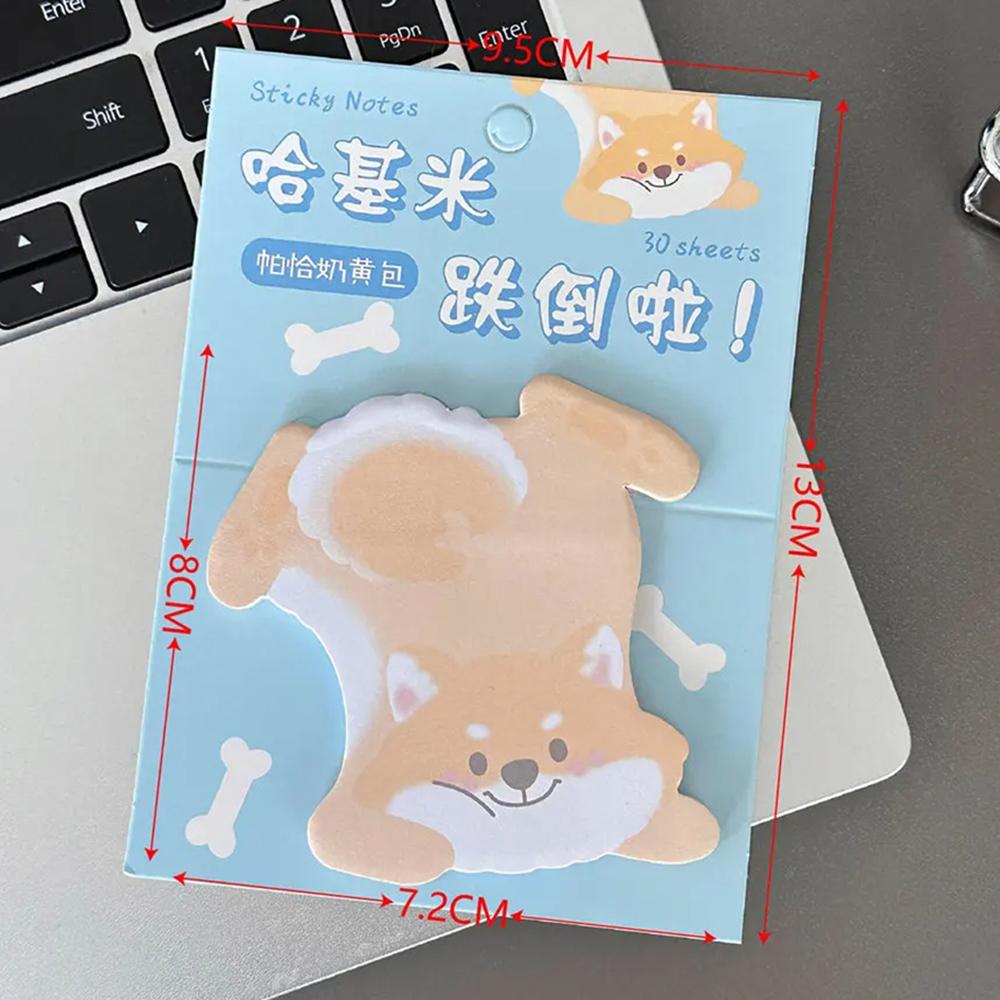 

1 шт., стикеры с милыми животными, блокнот для заметок, бумажные школьные принадлежности, наклейки для планировщика, канцелярские принадлежности