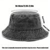 Bucket Hat Vintage Fishing Hat For Men Sun Protection Outdoor Use Fitness Cap Bodybuilding Culture Street Stylewear Hats Gym Cotton Washed