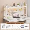 Iron Art Pegboard Bookshelf & Desk Organizer for Home or Dorm