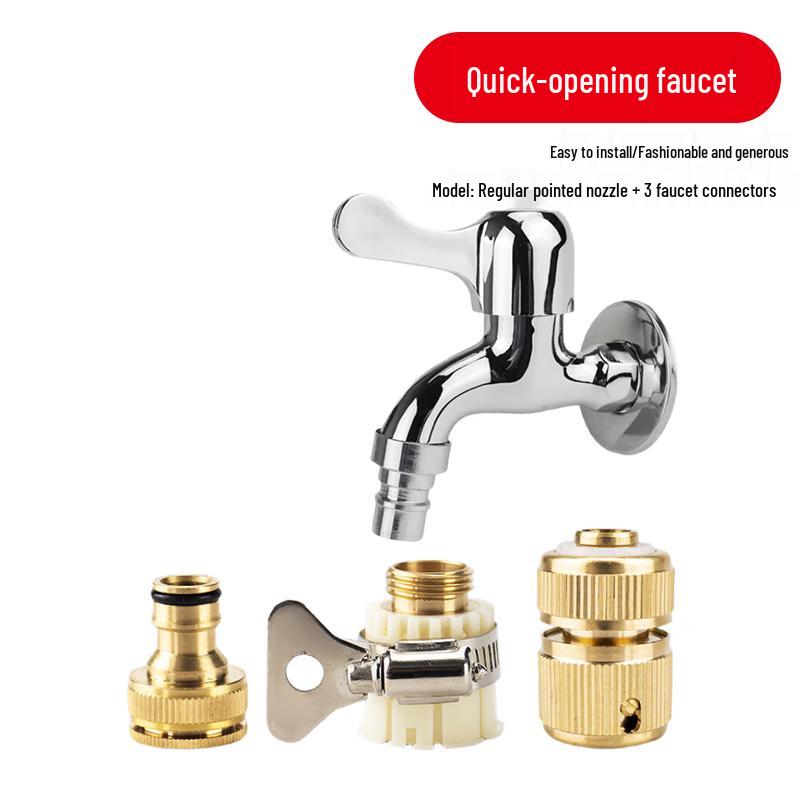 Zinc Alloy Single Cold Washing Machine Faucet