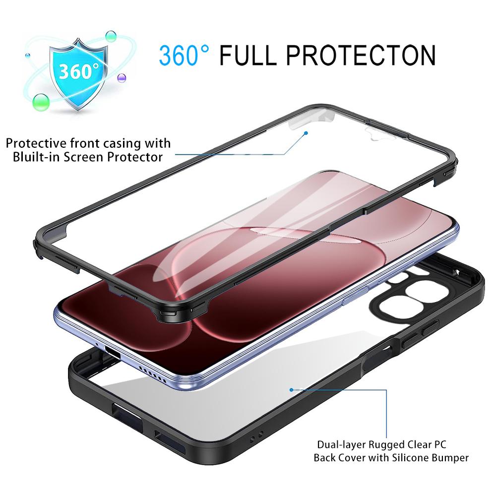 Full Body Protection Shockproof Case for OPPO A6x A6k A6t A6 5G Protective Cover Screen Protector Fundas Coque