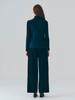 NOEUD Basic Wool Turtleneck Top (Navy)