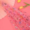 Handmade Tulle Fabric Bronzing Mesh Fabric New Organza Mesh Fabric  Backdrop Decoration