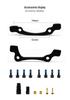 Freno a Disco Idraulico a Quattro Pistoni in Alluminio CNC EVOSID per Mountain Bike (DH/XC)