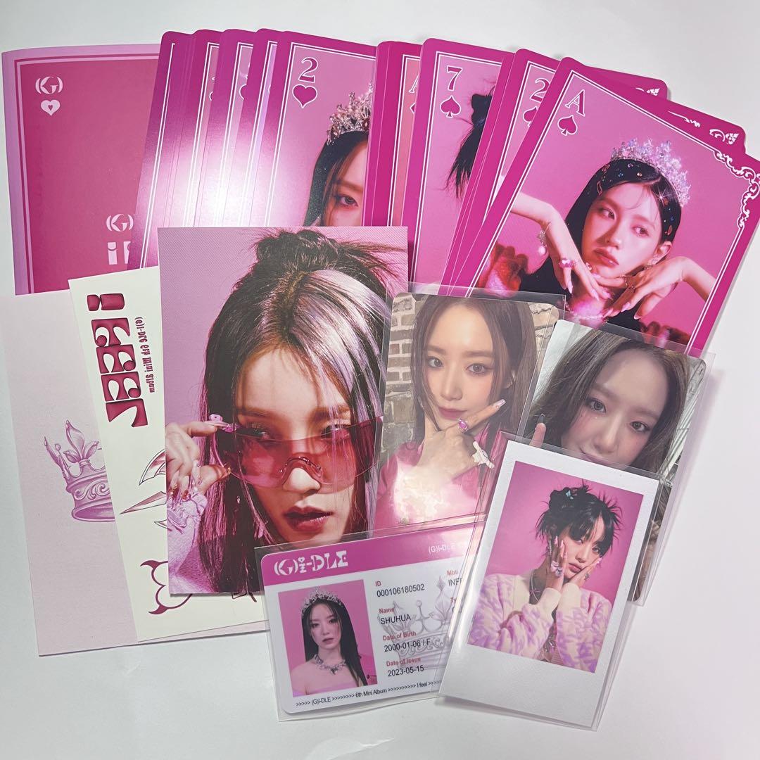 

[USED] (g)i-dle i feel album trading card Tower Records bonus