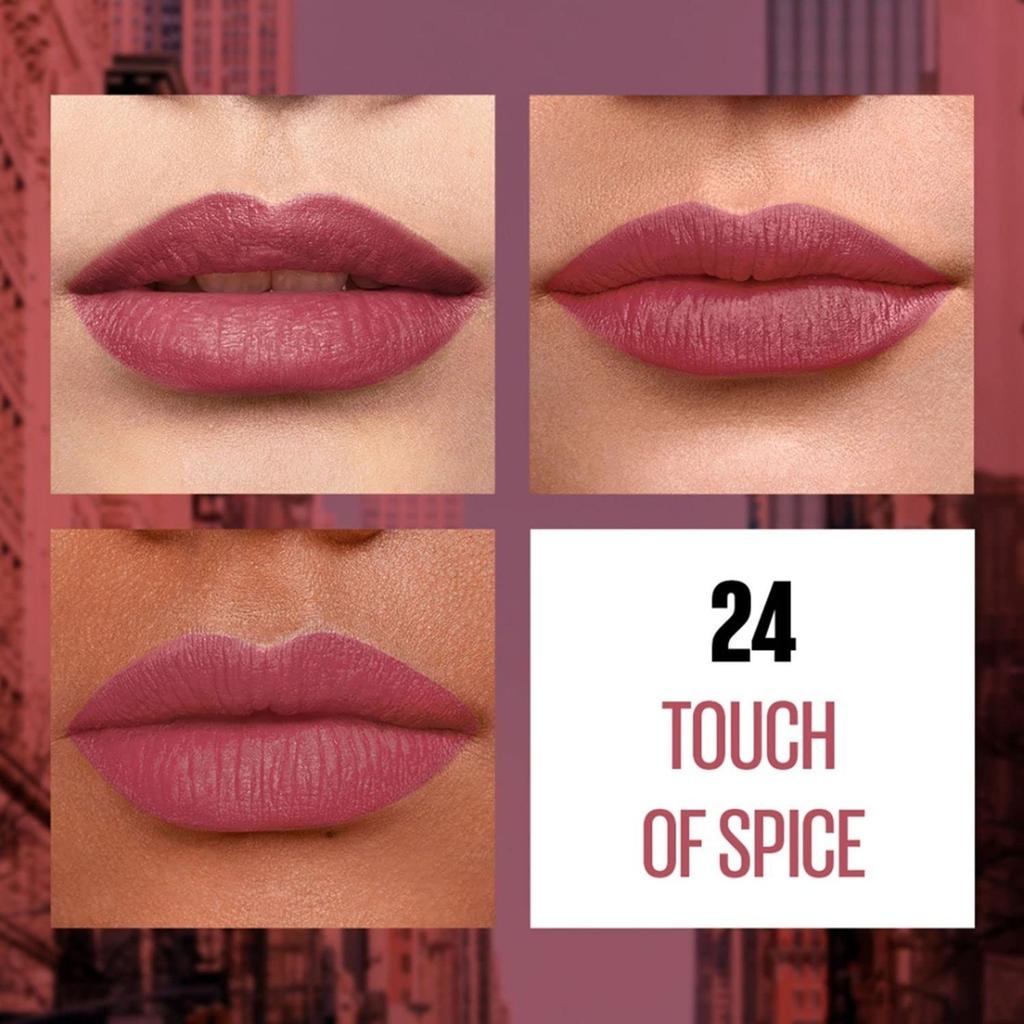 Maybelline New York Sensational Liquid Matte Lipstick 7ml Full Coverage Non-Sticky Long-Lasting Lip Color