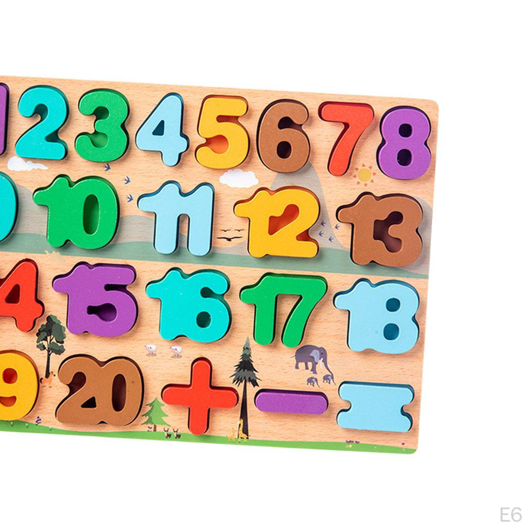 Colorful Wooden Puzzle Set for Kids Ages 3 and Up - Perfect Gift Learning Play