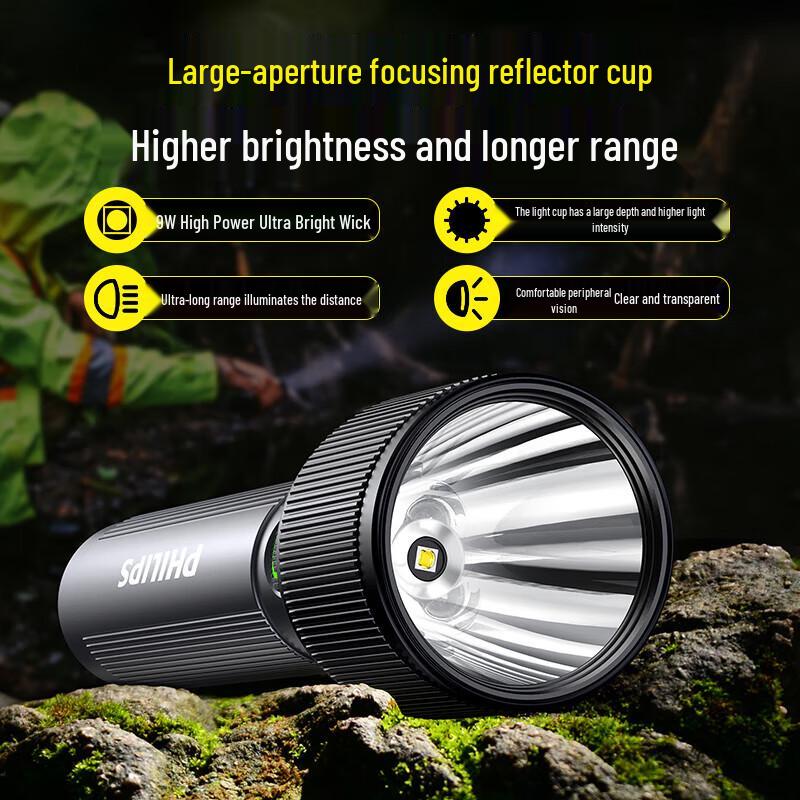Philips Rechargeable LED Flashlight