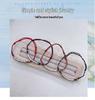 Bamboo Joint Pure Silver 999 Couple Bracelet with Hand-Woven Red Rope - 2025 Commemorative Gift for Couples