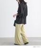 Oshare Walker Tuck Sheer Dolman Solid Loose tbn0212 n'OrLABEL "Refined Blouse" Women's Spring/Summer Top, 3/4 Sleeve, 5/8 Sleeve, Sheer, V-Neck,