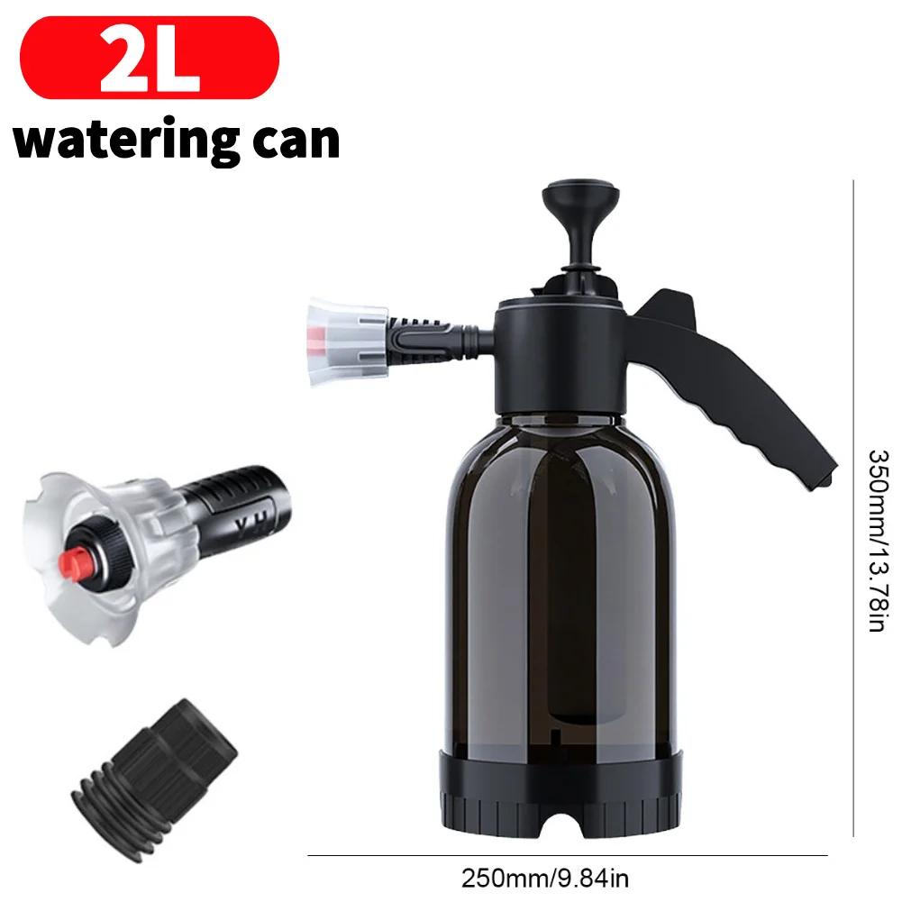2L Car Wash Foam Sprayer Hand Pressurized Soap Sprayer Car Wash Spray Bottle for Car Cleaning and Garden Use