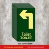 Luminous Self-Adhesive Floor Sticker for Fire Exit and Evacuation Pathway