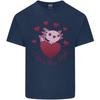 I Love You Allot Valentines Day Axolotl Unisexs Light Cotton TShirt