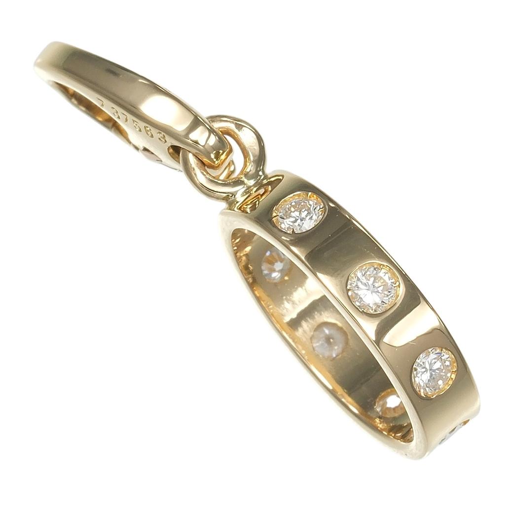 Cartier Pingente de berloque Love topo Ouro amarelo K18/diamante 2,16g Feminino Usado