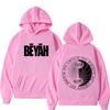Rapper Letter Print Hoodie Men Women Fashion Pullover Long Sleeves Loose Casual Vintage Oversized Comfort Sweatshirts