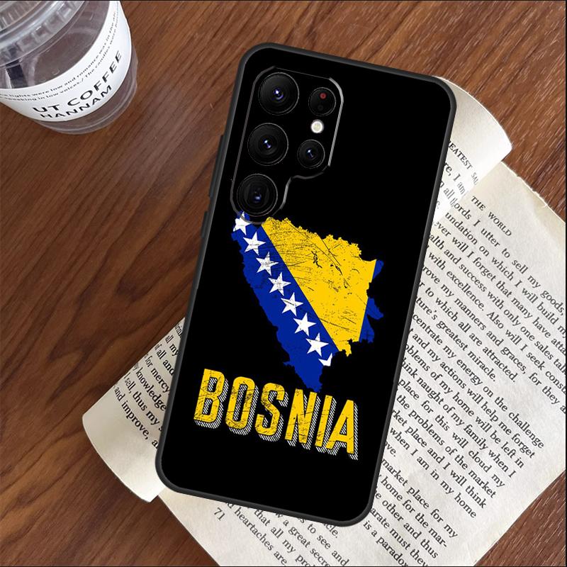 

Bosnia and Herzegovina Passport Phone Case For Samsung Galaxy S25 S23 S22 S21 Ultra S9 S10 S20 Plus S24 FE Funda Cover Shell Galaxy S24 Plus