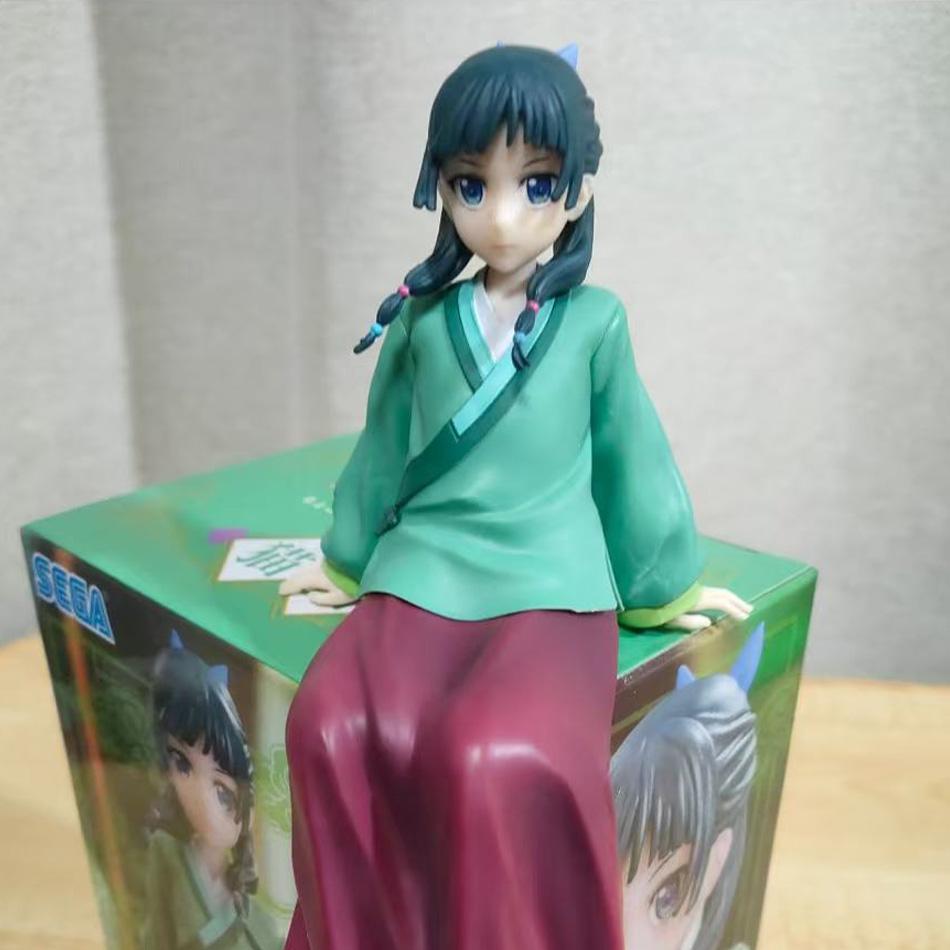 Anime The Apothecary Diaries Figure Maomao Noodle Stopper Figure Cute Cat Ear Ver. PVC Collection Model Doll Toys for Kids Gifts