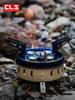 High-Power Windproof Portable Camping Gas Stove with Five Heads for Outdoor Cooking