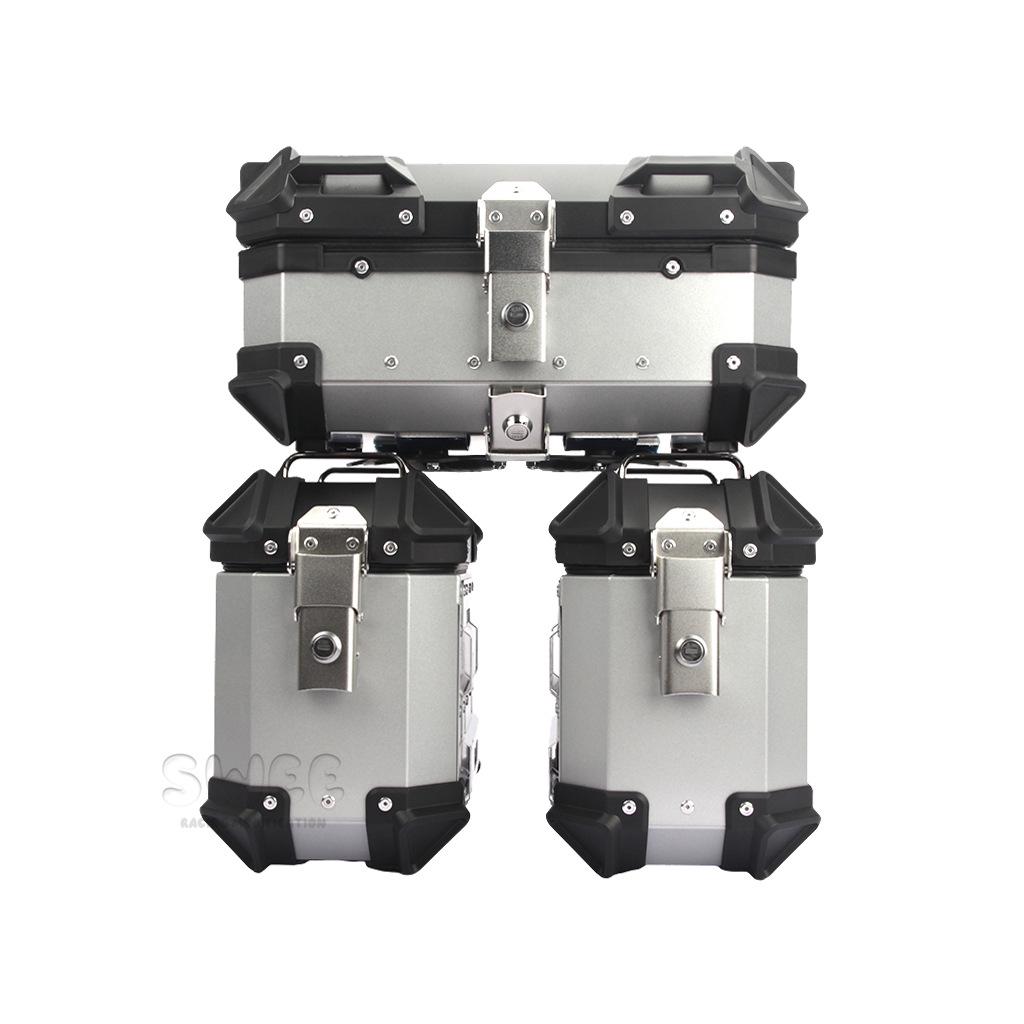 45L/100L Large Capacity Aluminum Alloy Electric Vehicle Tail Box for Motorcycles & Electric Bicycles