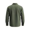 Herren Lässiges Stilvolles Kurzarm-Button-Down-Hemd - Herren Atmungsaktives Baumwollähnliches Leinen Retro - Einzelbrusttasche Hemd