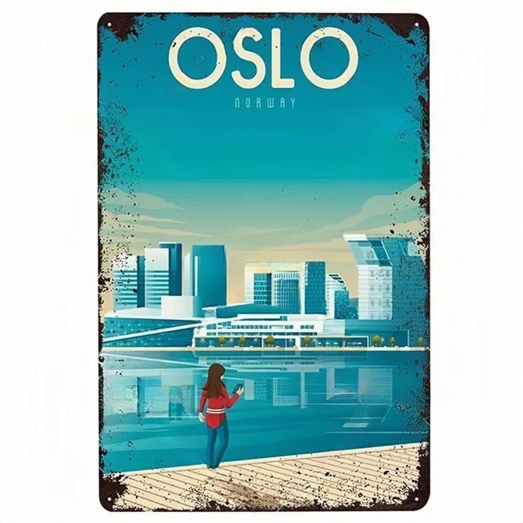 Vintage BERLIN LONDON MONACO Lissabon Stadtposter Metallschild Plakette Platte Dekor Für Werkstatt Man Cave Bar Pub Hotel Wanddeko