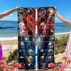NFL Print Beach Towel, Versatile Lightweight Absorbent Beach Towel for Pool Surf Yoga Bathroom, Perfect Birthday Holiday Gift