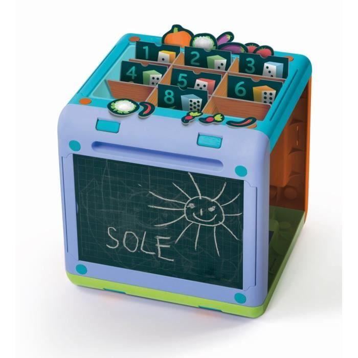 Jeu Éducatif Pour Enfant - Clementoni - Mon Cube Des Jeux - Bleu - Mixte