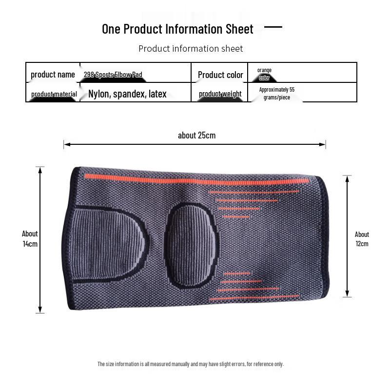 Men's Knitted Compression Sports Elbow Brace