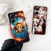 Red Hair One Luffy Pieces Shanks Phone Cover for Motorola Moto E13 E20 E32 E22 E14 E15 G32 G60 G72 G7 G8 G82 G9 Plus Power Case