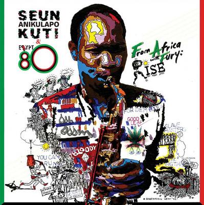 CD SEUN KUTI + EGYPT 80 - Z Afriky s hněvem: Rise KFR1110CD Pletací faktor 2011 US Světová hudba Použité