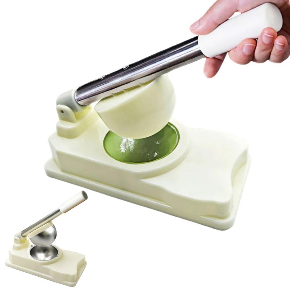 Efficient Dumpling Skin Wrapper Mold Hand Press Dough Press Maker  Restaurants