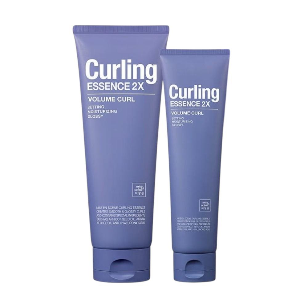 Mise en Scene Curling Perfume Hair Essence 2X Volume Curl Cream Value Set 250ml + 150ml