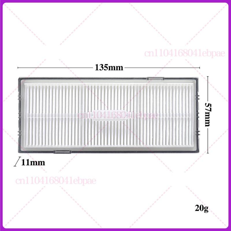 4pcs Replacement HEPA Filters For Roborock S7+ S7 Maxv Plus Washable Filter Accessories Robot Vacuum Cleaner Spare Parts