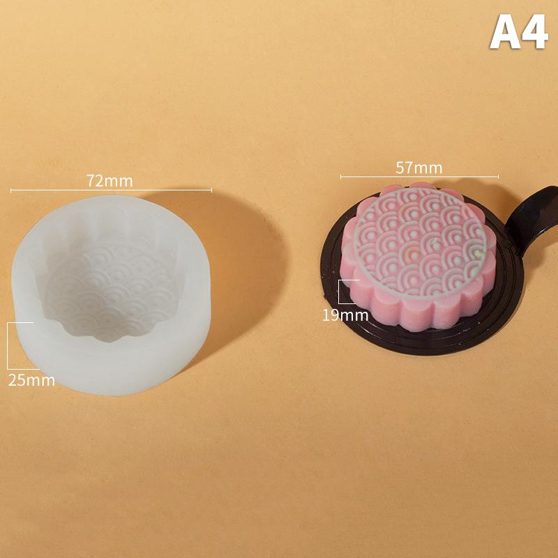 

Форма для лунного пирога в китайском стиле, силиконовая форма для печенья, украшение, десертные инструменты, стереоскопические инструменты для ручной работы, инструменты для выпечки