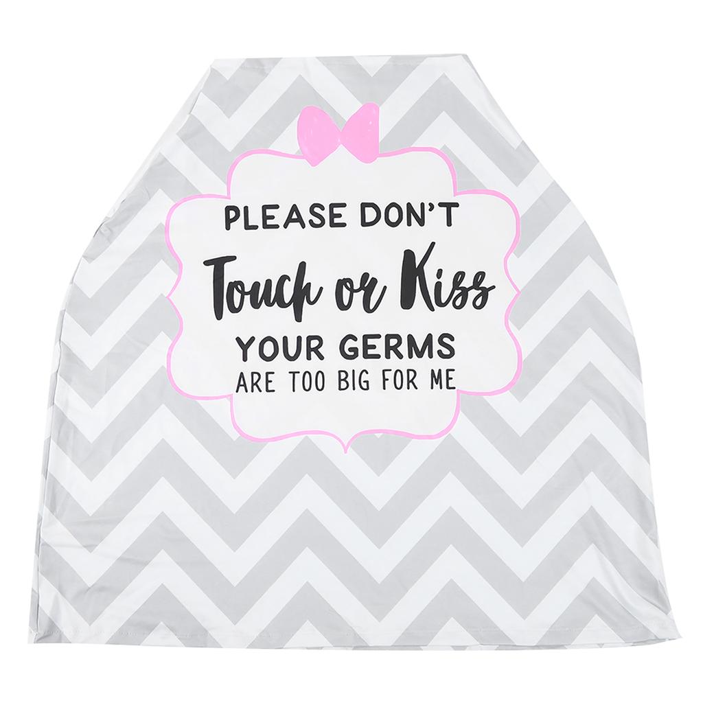 Multifunkční kryt na kočárek pro kojence, ručník pro kojení, šátek pro kojení, kryt šedý (Dívka)