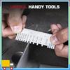 Wire Gauge Measuring Tool&Metal Gauge Thickness Tool,Stainless Steel Welding Thickness Gauge Dual-Sided Round Wire Gauge Durable