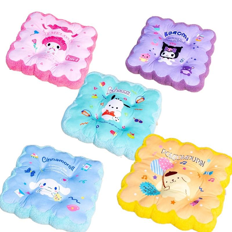 Cartoon Plush Chair Cushion Pad Thick Tatami Floor Cushion Office Sitting Pad Student Non-slip Seat Pad Wholesale