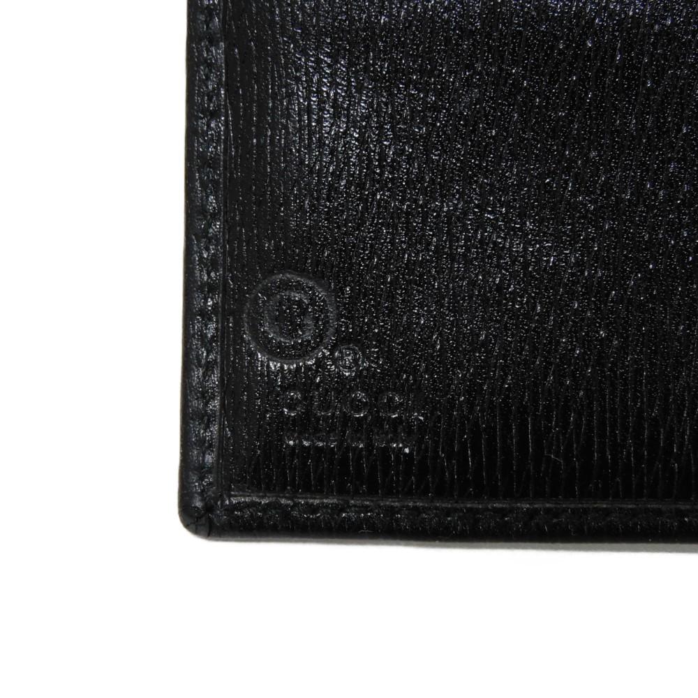 Used 9539 Old Jackie Compact Wallet 035 2169 7941 Vintage Gold Billfold Coin Purse Black Unisex from Japan AUTHENTIC