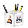 Instax Magnetic 3-inch Photo Frame & Decorative Refrigerator Pegboard Sticker Set