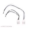 1 Pc G10Q Lamp Holder With 15/25cm Long Cable Ring Lamp Plug 4pins Lamp Base Insulating Tube Ultraviolet Light Lamp Base